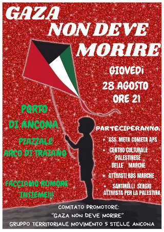 Ancona – “Gaza non deve morire”, manifestazione al porto con i pescatori